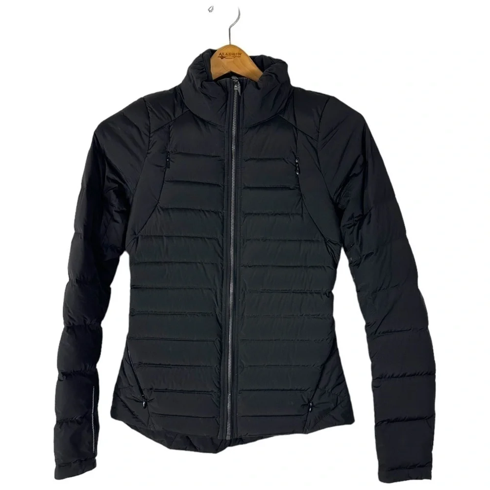 Lululemon Fluffed Up Jacket Black SZ 4